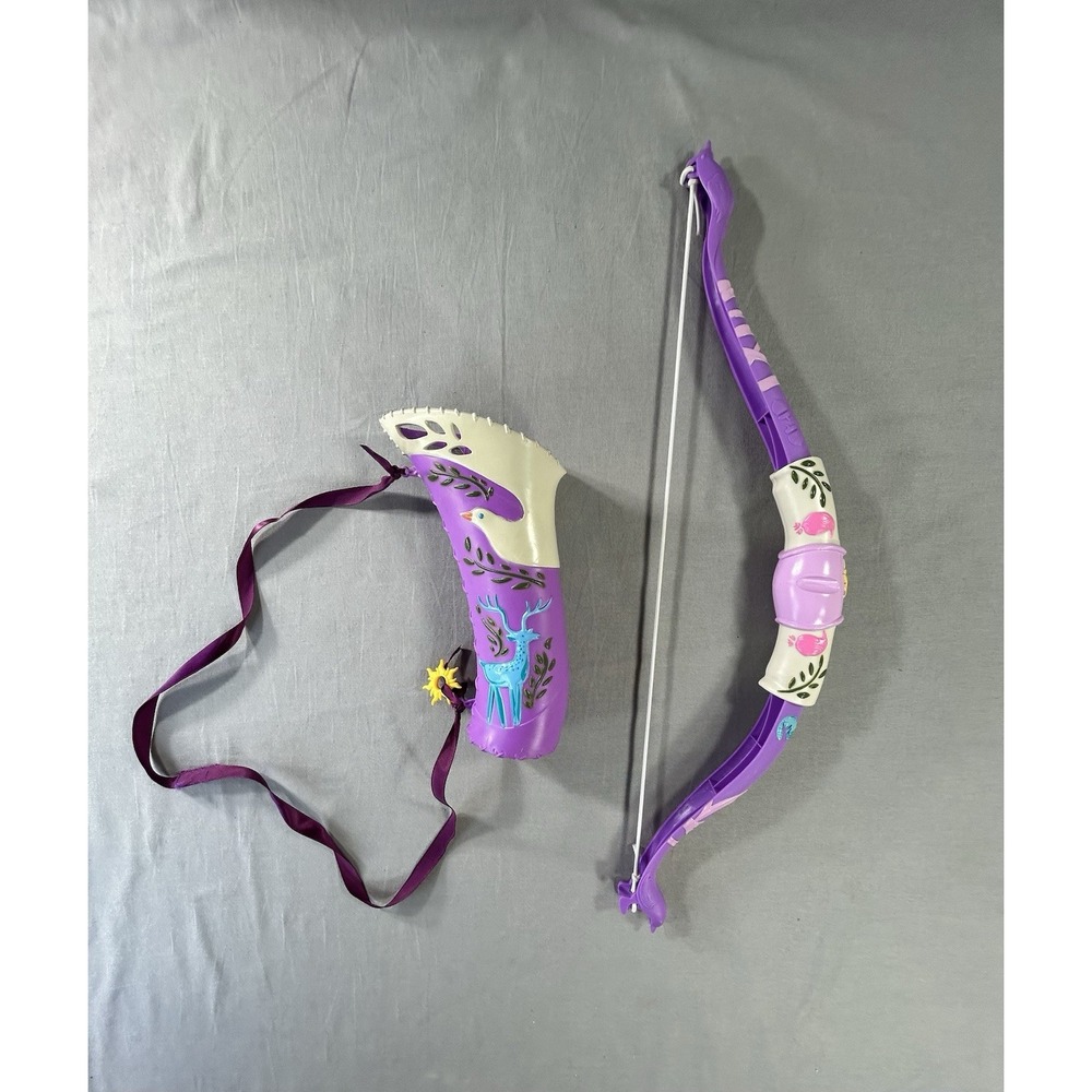 Disney Princess Rapunzel Tangled Archery Set Bow and Quiver No Arrows Costume